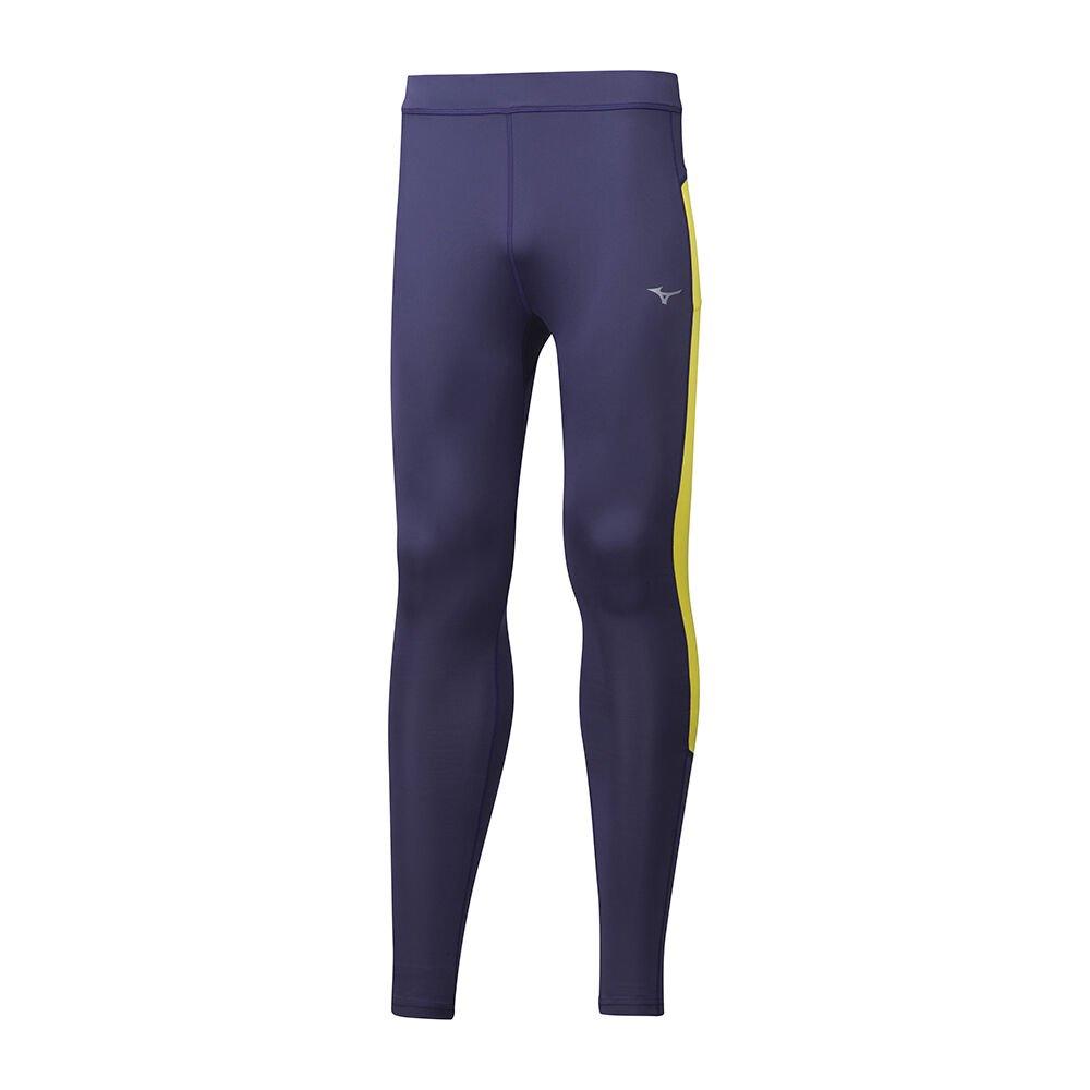 Mizuno Men's Tights Impulse Core Long Tight Peacock - NMZTLCU-91